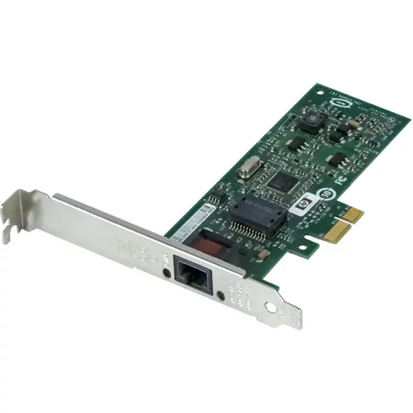 Hp NC112T | Single-Port RJ-45 1Gb/S 10Base-T/100Base-Tx/1000Base-T Gigabit Ethernet Pci Express X1 Server Network Adapter For Proliant Servers-image