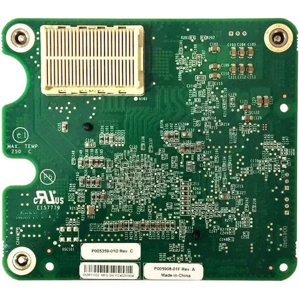 Hp P005359-01D | Flexfabric NC553M 2-Ports 10Gb/S Pci-Express Gigabit Ethernet Mezzanine Server Network Adapter Card For Proliant-image
