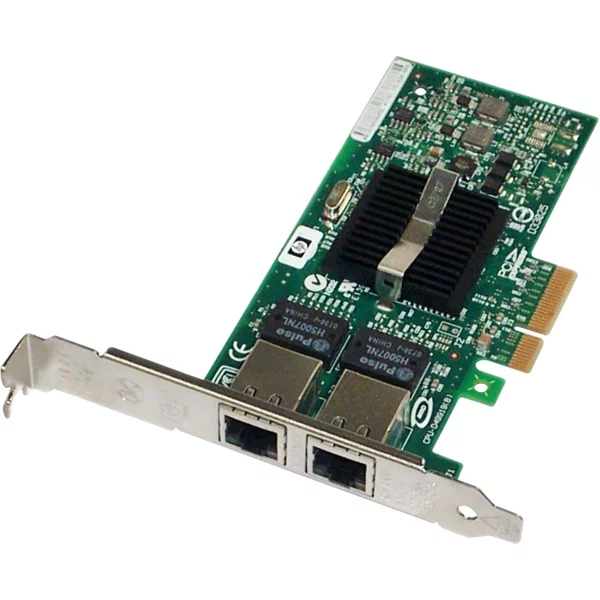 Hp 412646-001 | NC360T 2-Ports 10/100/1000Base-T Pci-Express Gigabit Ethernet Network Interface Card-image