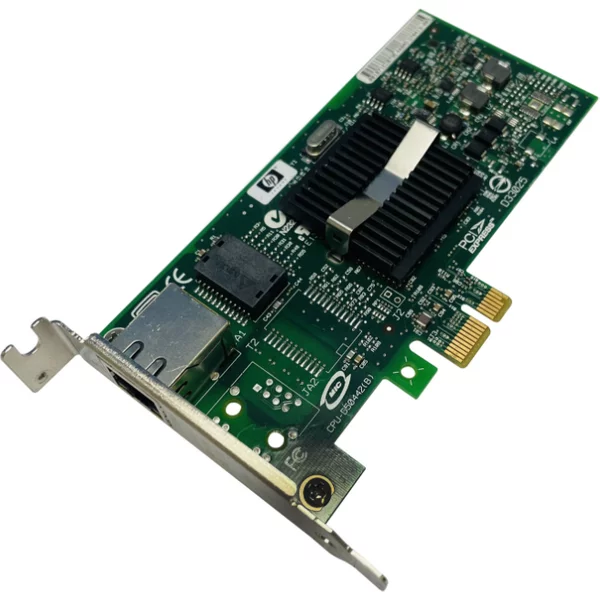 Hp 434982-001 | Single-Port RJ-45 1Gb/S 1000Base-T Gigabit Ethernet Pci Express X1 Server Network Adapter-image