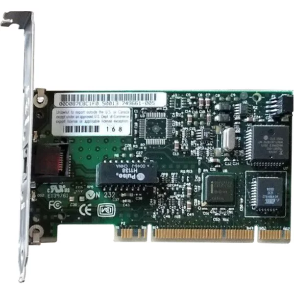 Intel 749661-005 | PRO/100 S Single-Port RJ-45 100Mbps 10Base-T/100Base-Tx Fast Ethernet Pci Server Network Adapter-image