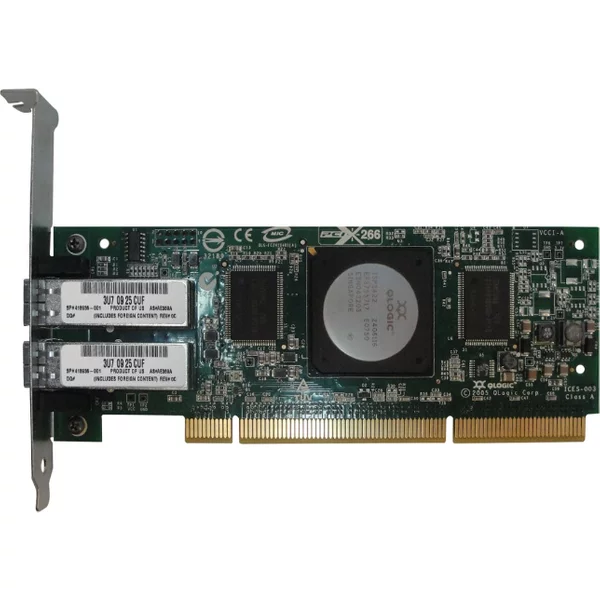 Hp AE369A | Storageworks Dual-Ports Lc 4Gb/S Fibre Channel PCI-X 2.0 Host Bus Network Adapter-image
