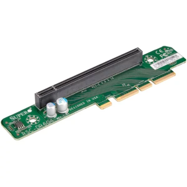 Supermicro RSC-DR-6G4 | Rhs Pcie X16 1U Passive Riser Card For Clouddc Superserver SYS-120C-TN10R-image