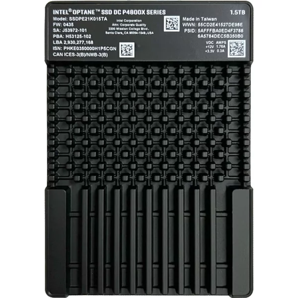 Intel SSDPE21K015TA | 1.5TB 3D Xpoint Pci Express 3.0 X4 Nvme High Endurance AES-256/ Plp Internal Solid State Drive-image