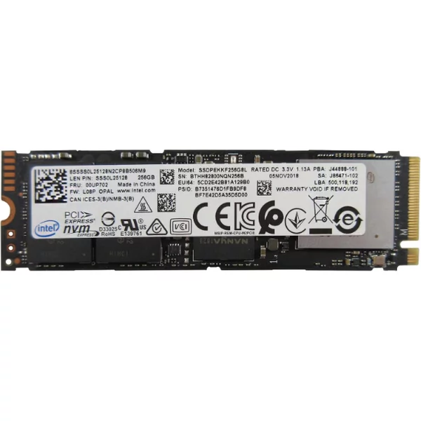 Intel SSDPEKKF256G8L | Pro 7600P 256GB Multi-Level Cell Pci Express 3.1 X4 Nvme M.2 2280 Solid State Drive-image