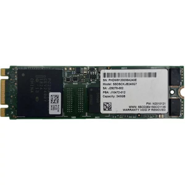 Intel SSDSCKJB240G701 | S3520 240GB Multi-Level Cell Sata 6Gb/S M.2 2280 Solid State Drive-image