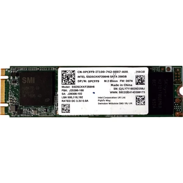 Intel SSDSCKKF256H6 | 540S 256GB Tlc Sata 6Gb/S M.2 2280 Internal Solid State Drive-image