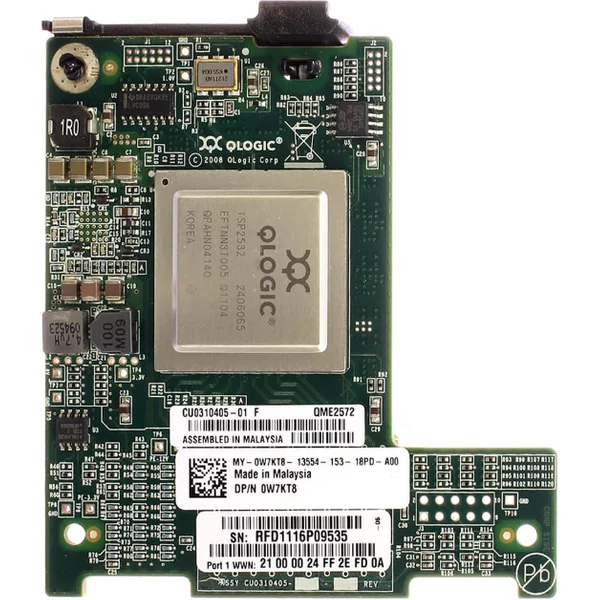 Dell 2H47D | Qlogic 2572 Dual Port 8Gb Fibre Channel Host Bus Adapter-image