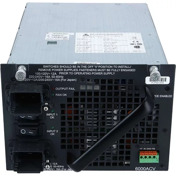 Cisco PWR-C45-6000ACV | 6000-Watts Power Supply For Catalyst 4500 Series Switch-image