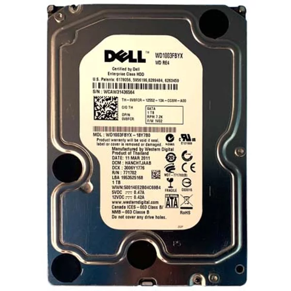 Western Digital WD1003FBYX | RE4 1TB 7200RPM Sata 3Gb/S 64MB Cache 3.5-Inch Hard Drive-image