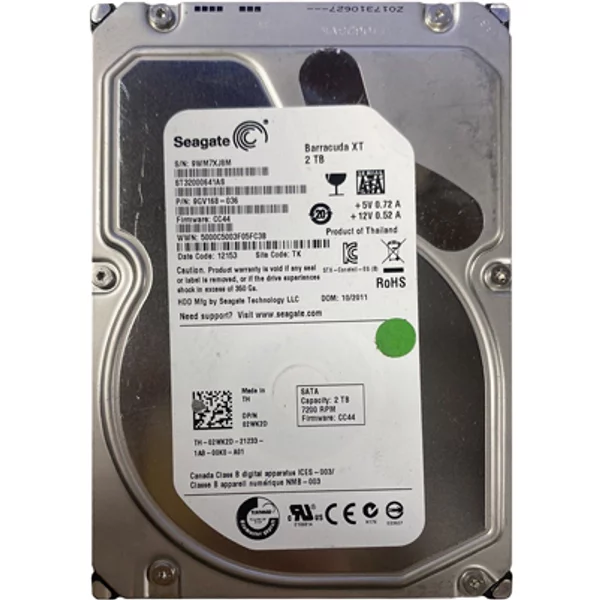 Seagate ST32000641AS | Barracuda XT Series 2TB 7200RPM Sata 6Gb/S NCQ 64MB Cache (Ce) 3.5-Inch Hard Drive-image