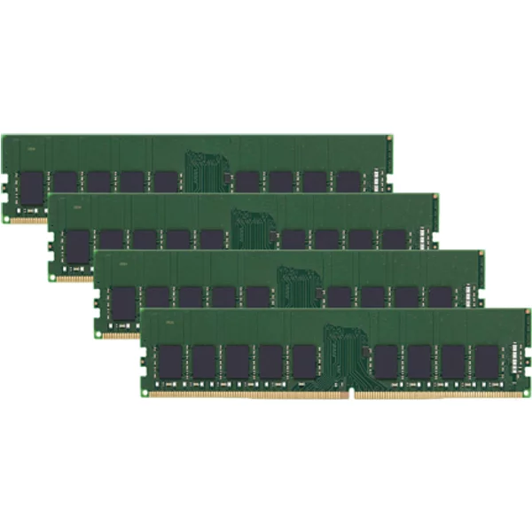 Crucial CT4K8G4WFS824A | 32GB Kit (4X8Gb) Ddr4-2400Mhz PC4-19200 Ecc Unbuffered Udimm CL17 1Rx8 1.2V 288-Pin Memory-image