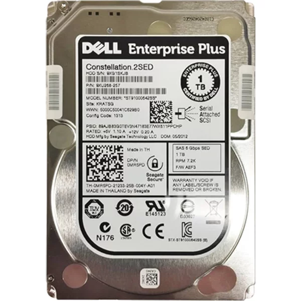 Seagate ST91000642SS | Constellation.2 Series 1TB 7200RPM SAS 6Gb/S 64MB Cache (Ce) 2.5-Inch Hard Drive-image