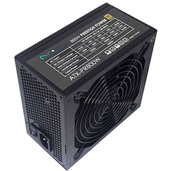 Apevia ATX-PR800W | 800-Watts 115-230V 50-60Hz 80-Plus Gold 24-Pin ATX12V Power Supply-image