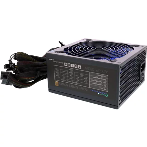 Apevia ATX-JP1000W | 1000-Watts 115-230V Ac 8A 50-60Hz 24-Pin Atx 80-Plus Bronze Power Supply-image