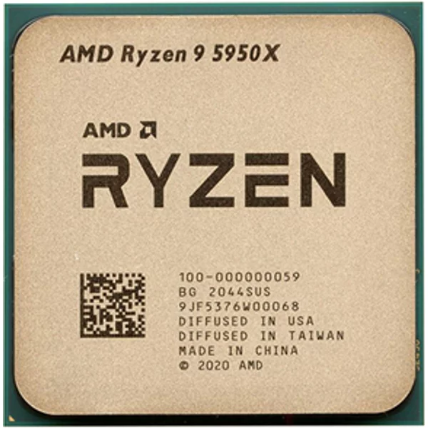 Amd 100-100000059WOF | Ryzen 9 5950X 16-Core 3.4Ghz 64MB L3 Cache Socket AM4 Processor-image