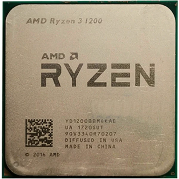 Amd YD1200BBM4KAF | Ryzen 3 1200 Quad-Core 3.1Ghz 8MB L3 Cache Socket AM4 Processor-image