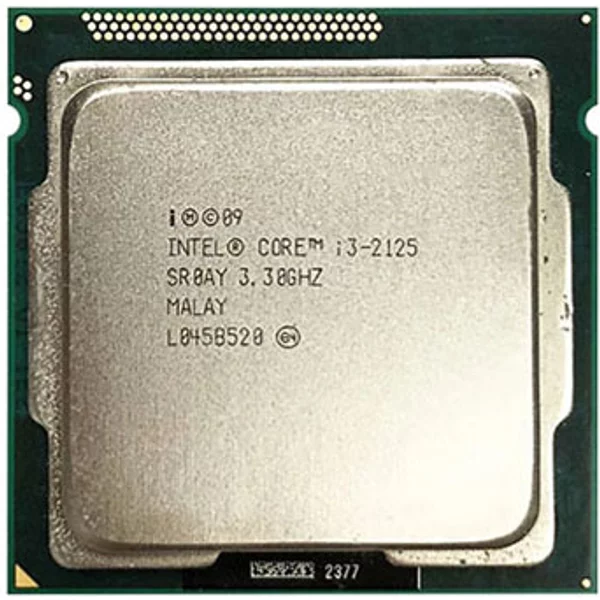 Intel SR0AY | Core I3-2125 Dual-Core 3.30Ghz 5.00Gt/S Dmi 3MB L3 Cache Socket LGA1155 Processor-image