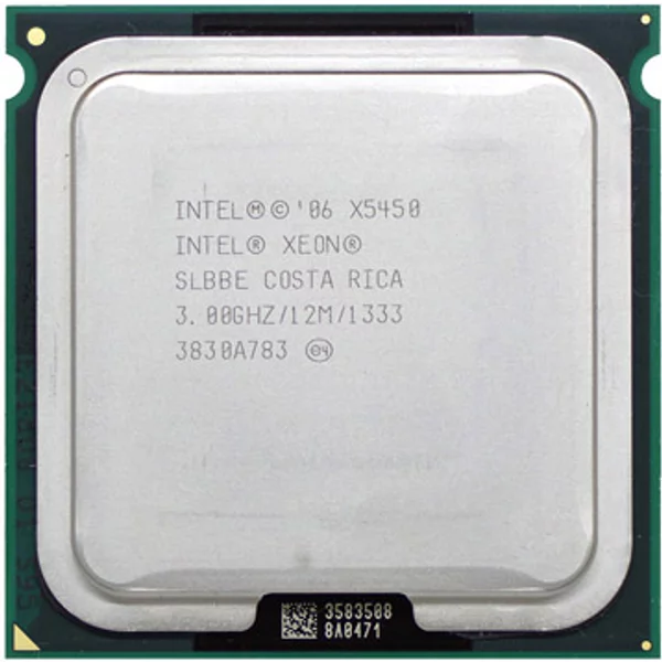 Intel BX80574X5450P | Xeon X5450 Quad-Core 3.0Ghz 1333Mhz Fsb 12MB L2 Cache Socket LGA771 Processor-image