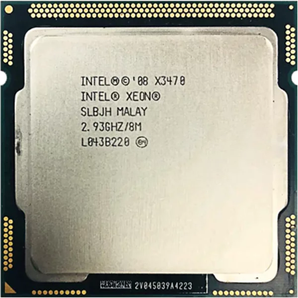 Intel BV80605001905AJ | Xeon X3470 Quad-Core 2.93Ghz 2.5Gt/S Dmi 8MB L3 Cache Socket LGA1156 Processor-image