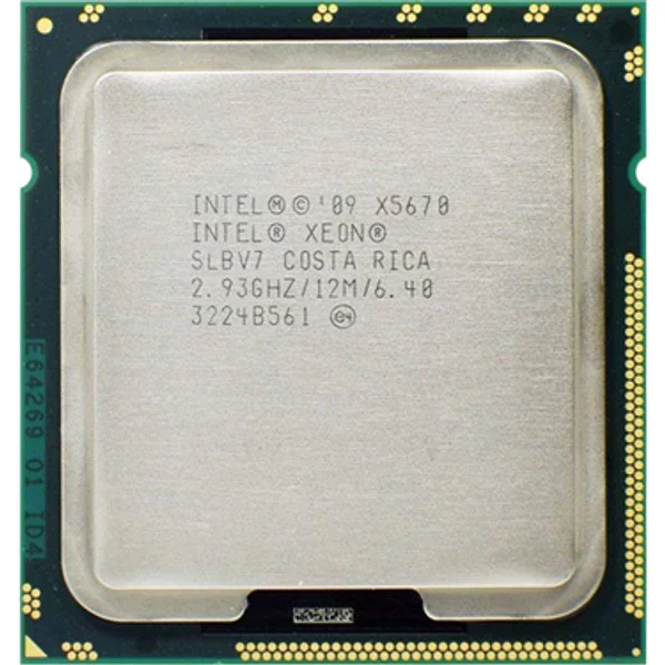 Hp 592033-B21 | 2.93Ghz 6.4Gt/S Qpi 12MB L3 Cache Socket LGA1366 Intel Xeon X5670 6-Core Processor Kit For Proliant Sl170Z Gen6-image