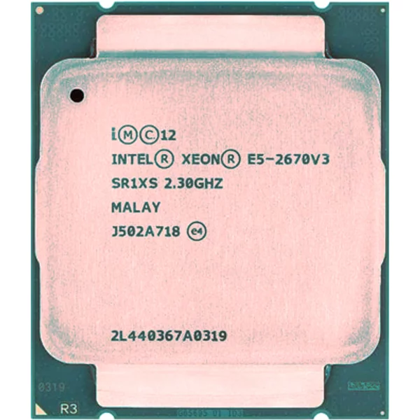 Hp 755391-B21 | 2.30Ghz 9.6Gt/S Qpi 30MB L3 Cache Socket LGA2011 Intel Xeon E5-2670 V3 12-Core Processor-image