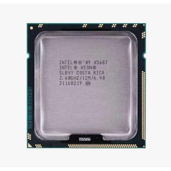 Hp 641152-L21 | 3.60Ghz 6.40Gt/S Qpi 12MB L3 Cache Socket LGA1366 Intel Xeon X5687 Quad-Core Processor Kit For Proliant DL360 Gen7-image