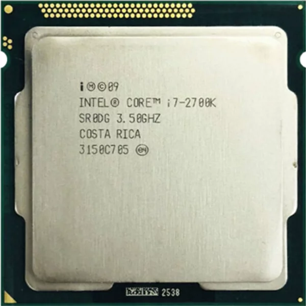 Intel BX80619I72700K | Core I7-2700K Quad-Core 3.50Ghz 5.00Gt/S Dmi 8MB L3 Cache Socket LGA1155 Processor-image