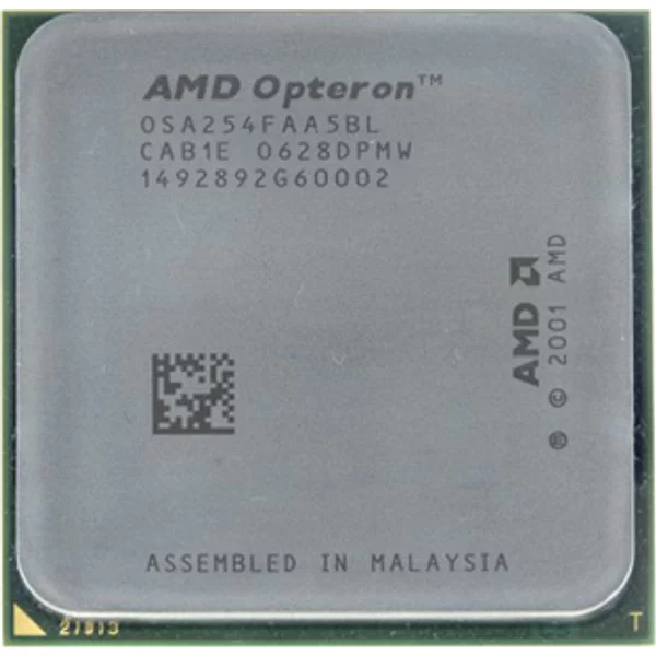 Hp 397127-001 | 2.80Ghz 1000Mhz Fsb 1MB L2 Cache Socket 940 Amd Opteron 254 Single-Core Processor-image