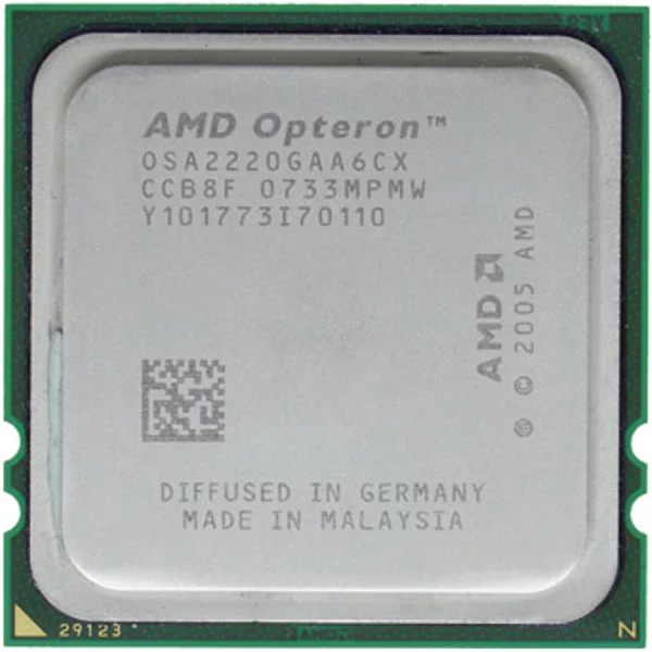 Hp 440721-L21 | 2.80Ghz 1000Mhz Fsb 2MB L2 Cache Socket F Amd Opteron 2220 Dual-Core Processor Kit For Proliant DL145 G3-image