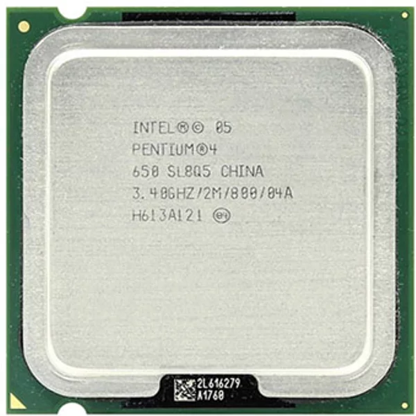 Dell 222-1085 | 3.40Ghz 800Mhz Fsb 2MB L2 Cache Socket LGA775 Intel Pentium 4 650 Single-Core Processor-image