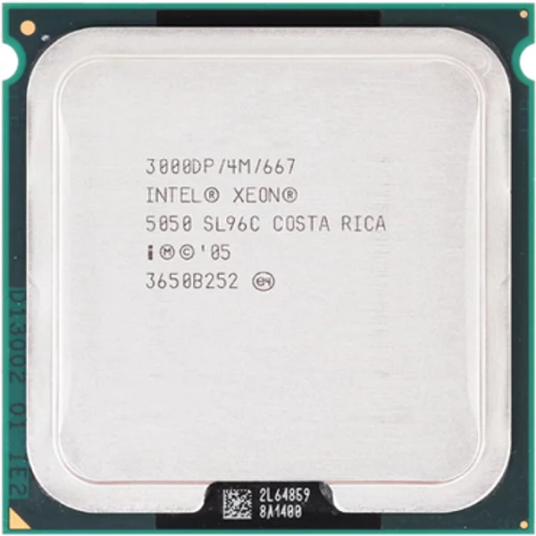 Dell 0RJ807 | 3.00Ghz 667Mhz Fsb 4MB L2 Cache Socket LGA771 Intel Xeon 5050 Dual-Core Processor-image