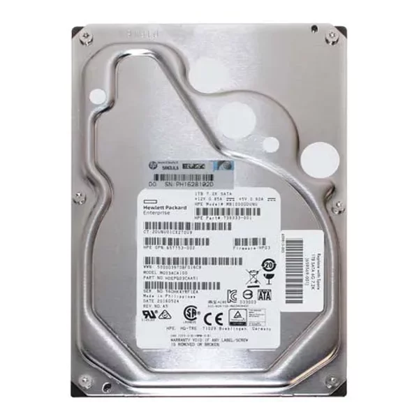 HP 659569-001 | 1TB 7200RPM Midline Sata 6Gb/S 3.5-Inch Hard Drive-image
