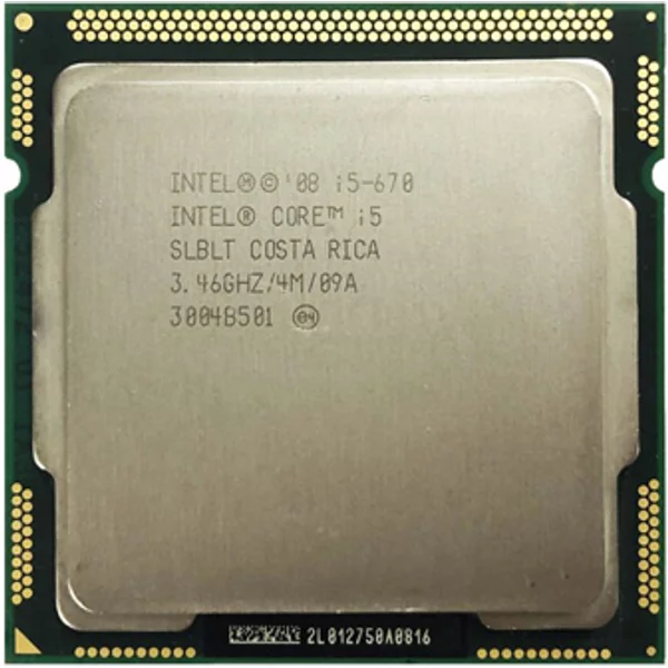 Dell Y11DX | 3.4Ghz 2.5Gt/S Qpi 4MB L3 Cache Socket LGA1156 Intel Core I5-670 Dual-Core Processor-image
