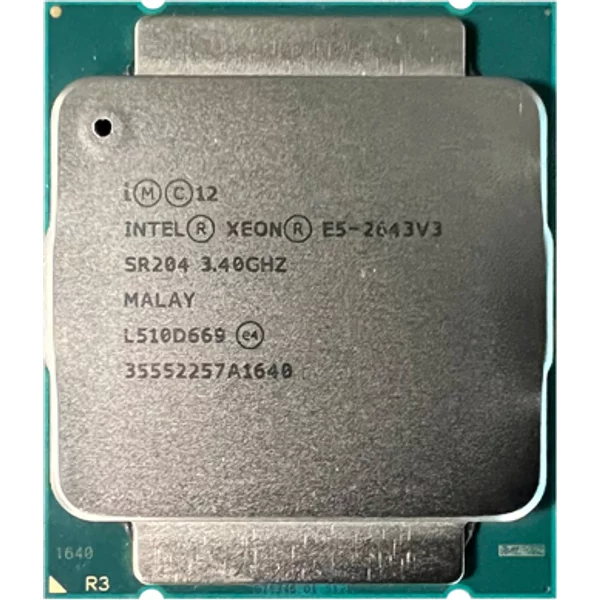 Dell 06X0KY | 3.40Ghz 9.6Gt/S Qpi 20MB L3 Cache Socket LGA2011-3 Intel Xeon E5-2643 V3 6-Core Processor-image