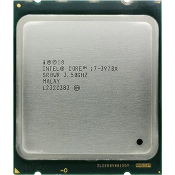Intel I7-3970X | Core I7-3970X 6-Core 3.50Ghz 5.00Gt/S DMI2 15MB L3 Cache Socket LGA2011 Processor-image