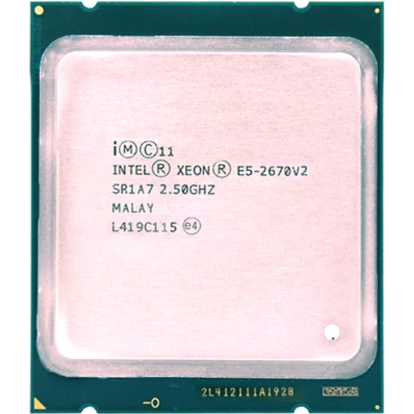 Hp 709497-L21 | 2.50Ghz 8.00Gt/S Qpi 25MB L3 Cache Socket LGA2011 Intel Xeon E5-2670V2 10-Core Processor For Proliant Ml350P Gen8 Server-image