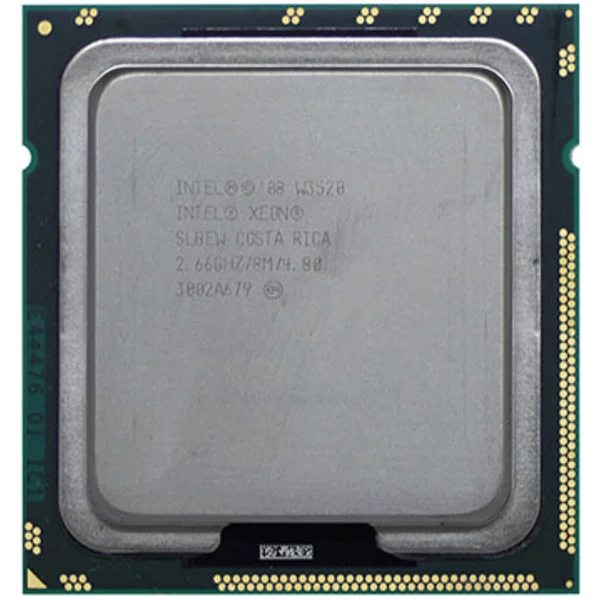 Hp 612164-001 | 2.66Ghz 4.80Gt/S Qpi 8MB L3 Cache Socket LGA1366 Intel Xeon W3520 Quad-Core Processor-image