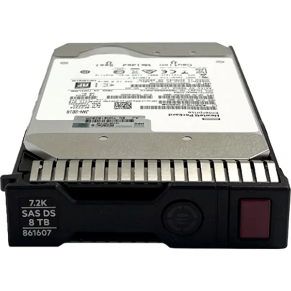 HP 861607-001 | 8TB 7200RPM SAS 12Gb/S Hot-Pluggable 512E 3.5-Inch Midline Hard Drive For G9 Proliant Servers-image