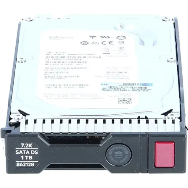 HP 862128-001 | 1TB 7200RPM Sata 6Gb/S Hot-Pluggable (512N) 3.5-Inch Midline Hard Drive For Proliant Server & Storage Array-image
