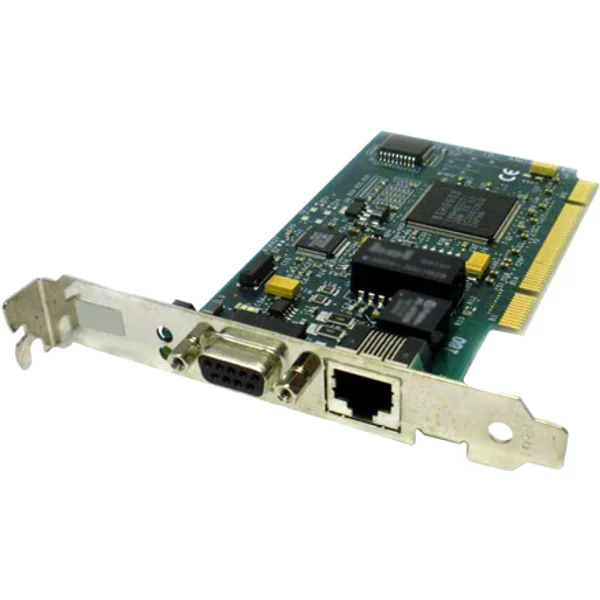 Hp J4105-60002 | Jetdirect 400N 1-Port 10/100Base-Tx RJ-45 + 1-Port DB-9 Token Ring Mio Internal Print Server-image