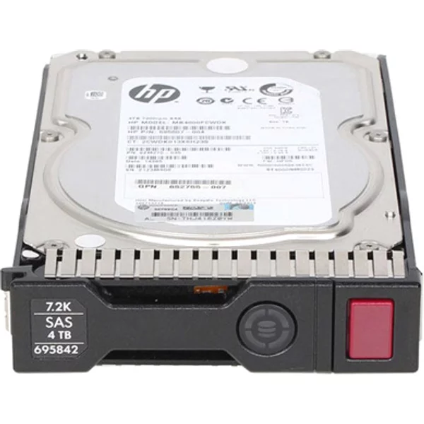 HP 695842-001 | 4TB 7200RPM SAS 6Gb/S Hot-Pluggable 3.5-Inch Midline Hard Drive For G8 Proliant Servers-image