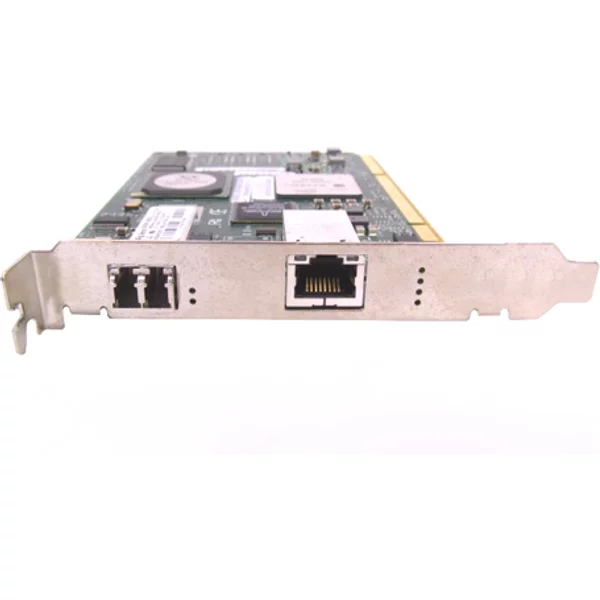 Hp AD193A | 1-Port 4GB Fibre Channel + 1-Port 1000Base-T PCI-X Host Bus Adapter-image