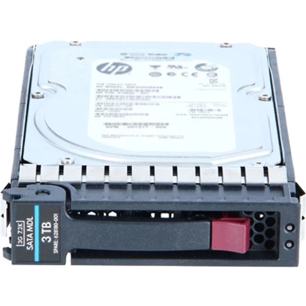HP 628180-001 | 3TB 7200RPM Sata 3Gb/S Hot-Pluggable 3.5-Inch Midline Hard Drive For Proliant Servers-image