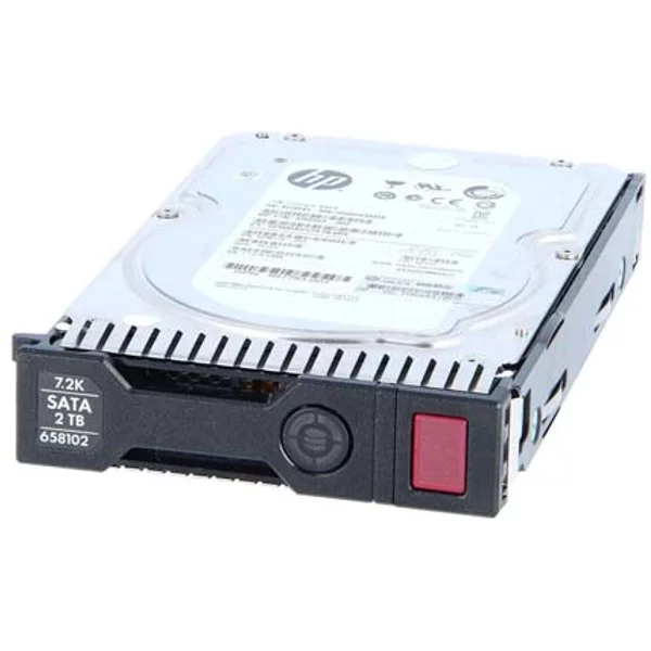 HP 658102-001 | 2TB 7200RPM Sata 6Gb/S Hot-Swappable 512N 3.5-Inch Midline Hard Drive For Proliant Servers And Storage Arrays-image