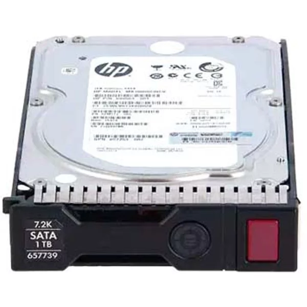 HP 657739-001 | 1TB 7200RPM Sata 6Gb/S Hot-Swappable 3.5-Inch Midline Hard Drive For Proliant Servers-image