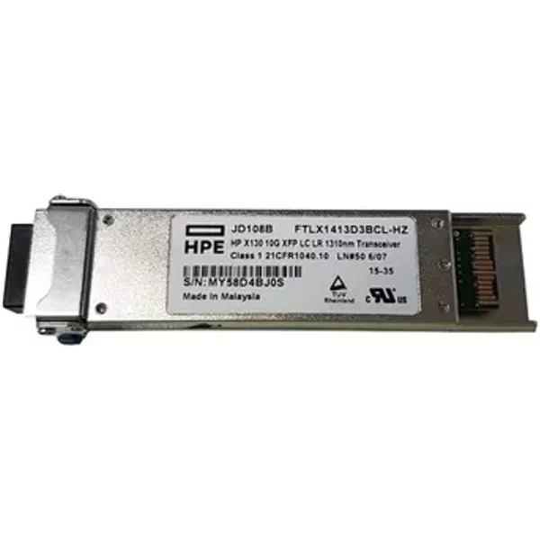 Hp JD108-61001 | X130 10Gb/S 10Gbase-Lr Single-Mode Fibre 1310Nm 10Km Duplex Lc Connector Xfp Transceiver Module-image