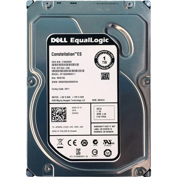 Seagate 9YZ164-236 | Constellation ES Series 1TB 7200RPM Sata 6Gb/S 64MB Cache (Ce) 3.5-Inch Hard Drive-image