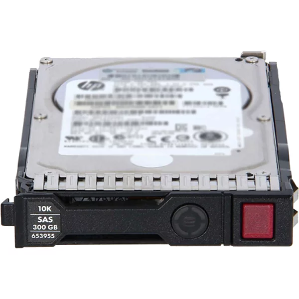 HP 653955-001 | 300GB 10000RPM SAS 6Gb/S SFF Hot-Pluggable Dual Port 2.5-Inch Hard Drive For Proliant DL Series Server-image