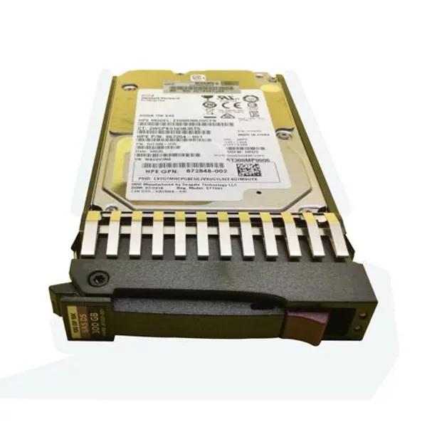 HP 873031-001 | 300GB 15000RPM SAS 12Gb/S SFF Hot-Pluggable Dual Port 2.5-Inch Hard Drive For Gen1 To Gen7 Proliant Server-image